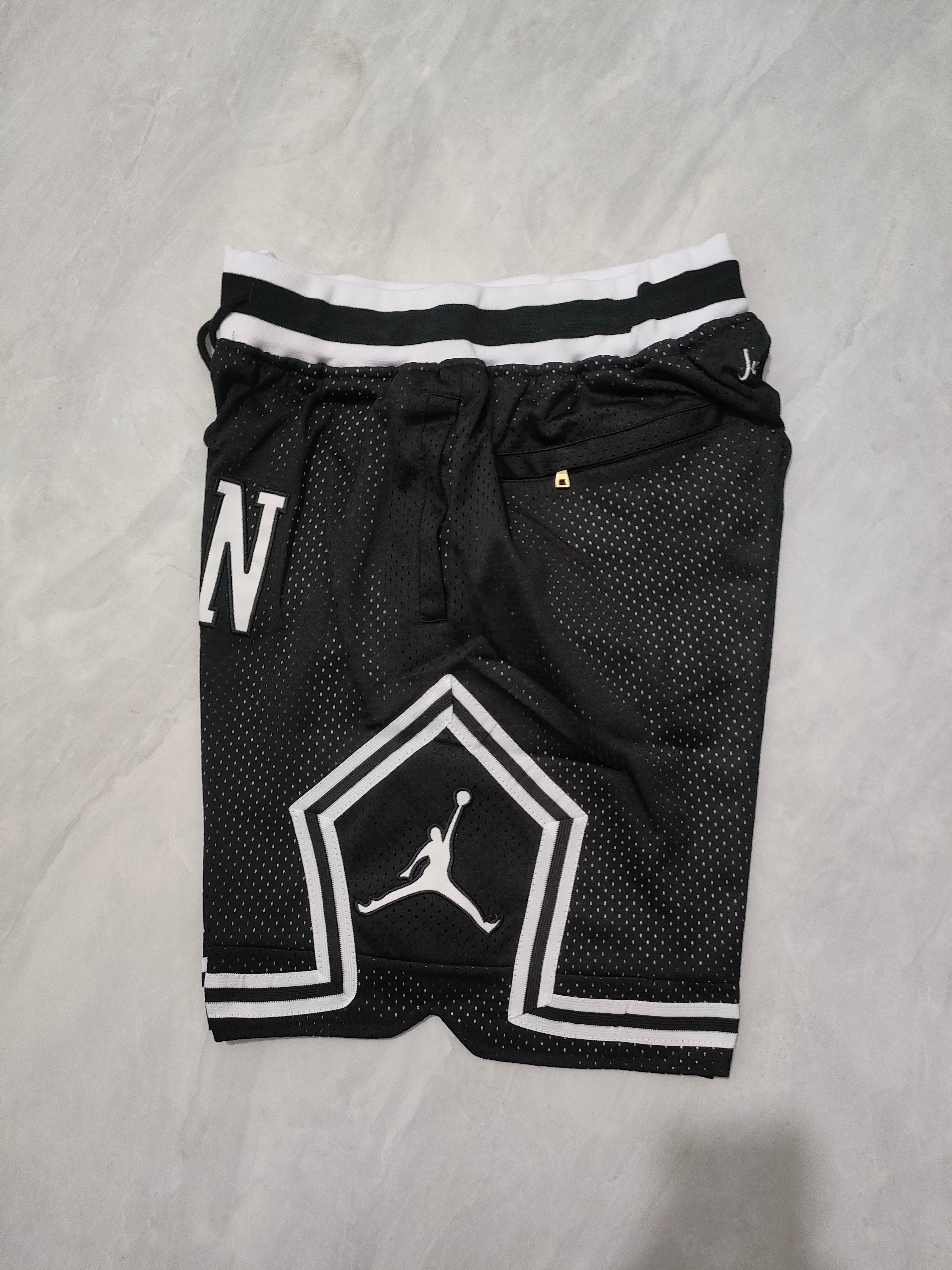 Jordan Black Pocket Shorts