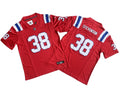 New England Patriots 38# Rhamondre Stevenson Nike Vapor F.U.S.E. Limited Jersey