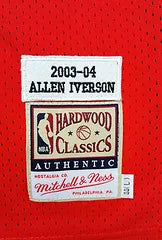 Iverson Philadelphia 76ers 3 Blue MN