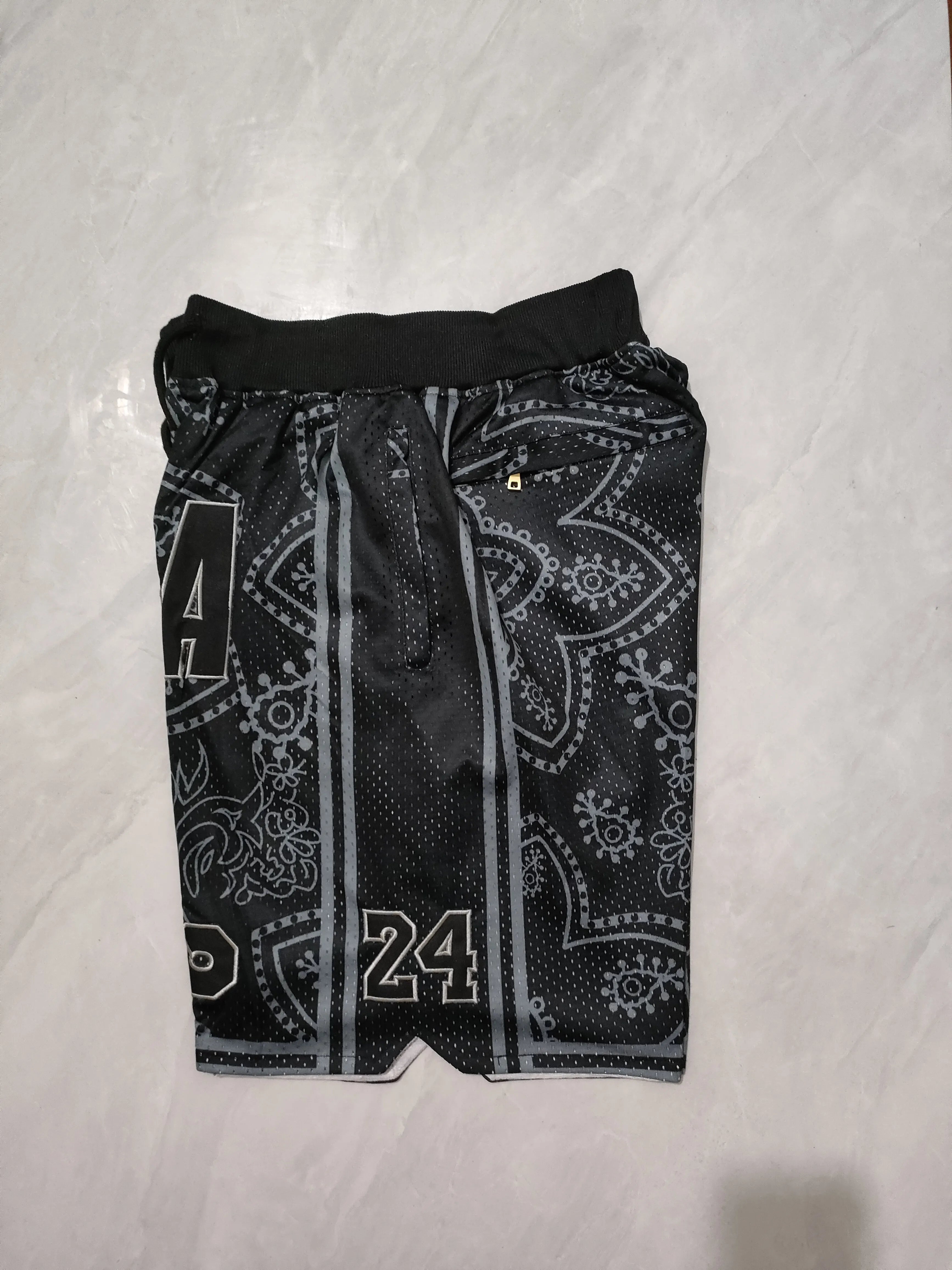 Los Angeles Lakers Mamba Floral Black Pocket Pants