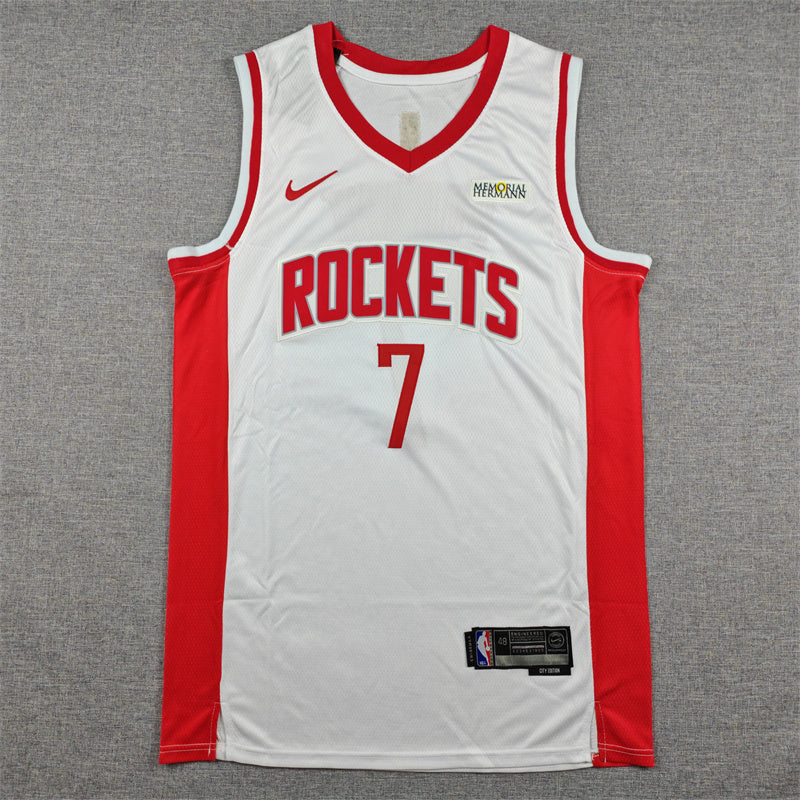Houston Rockets Kevin Durant #7 City Edition Swingman Jersey - Embroidered