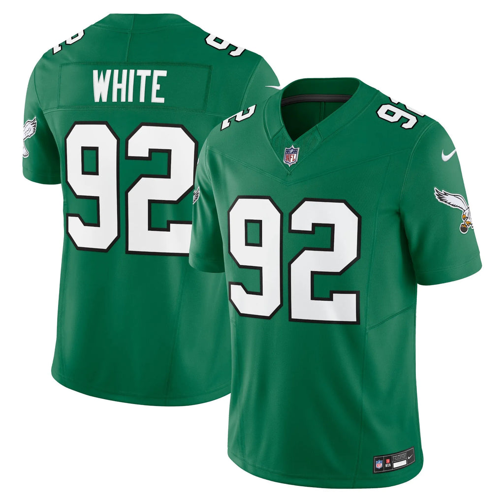 Reggie White Philadelphia Eagles  Alternate Vapor F.U.S.E. Limited Jersey - Kelly Green