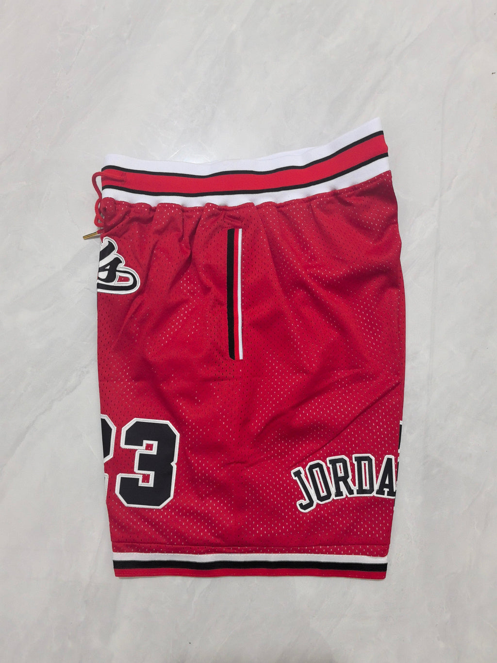 Chicago Bulls Red Retro Pocket Shorts