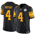 DK Metcalf #4 Pittsburgh Steelers Black Game Jersey