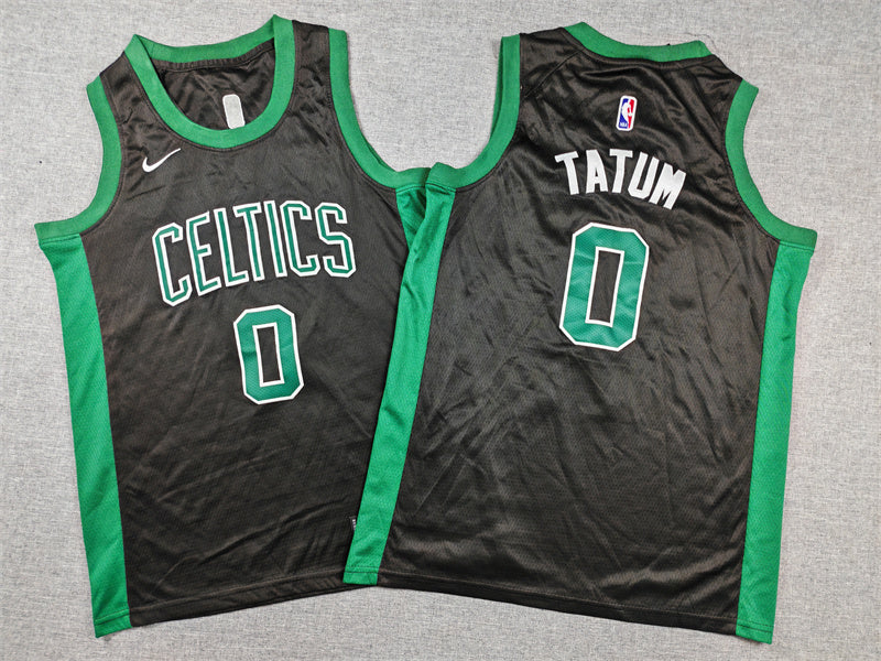 Youth Jayson Tatum Boston Celtics #0 Embroidered Jersey