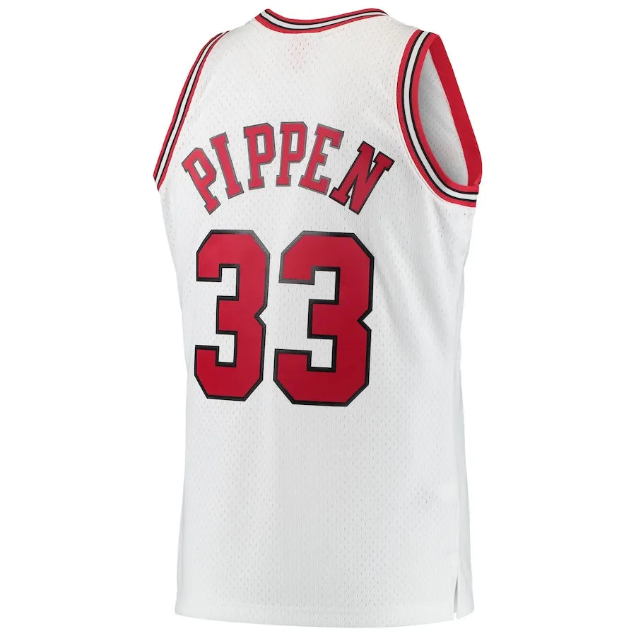 Scottie Pippen Chicago Bulls Mitchell & Ness Hardwood Classics Swingman Jersey - White