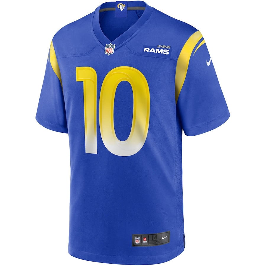 Cooper Kupp 10 Los Angeles Rams Men Game Jersey - Royal
