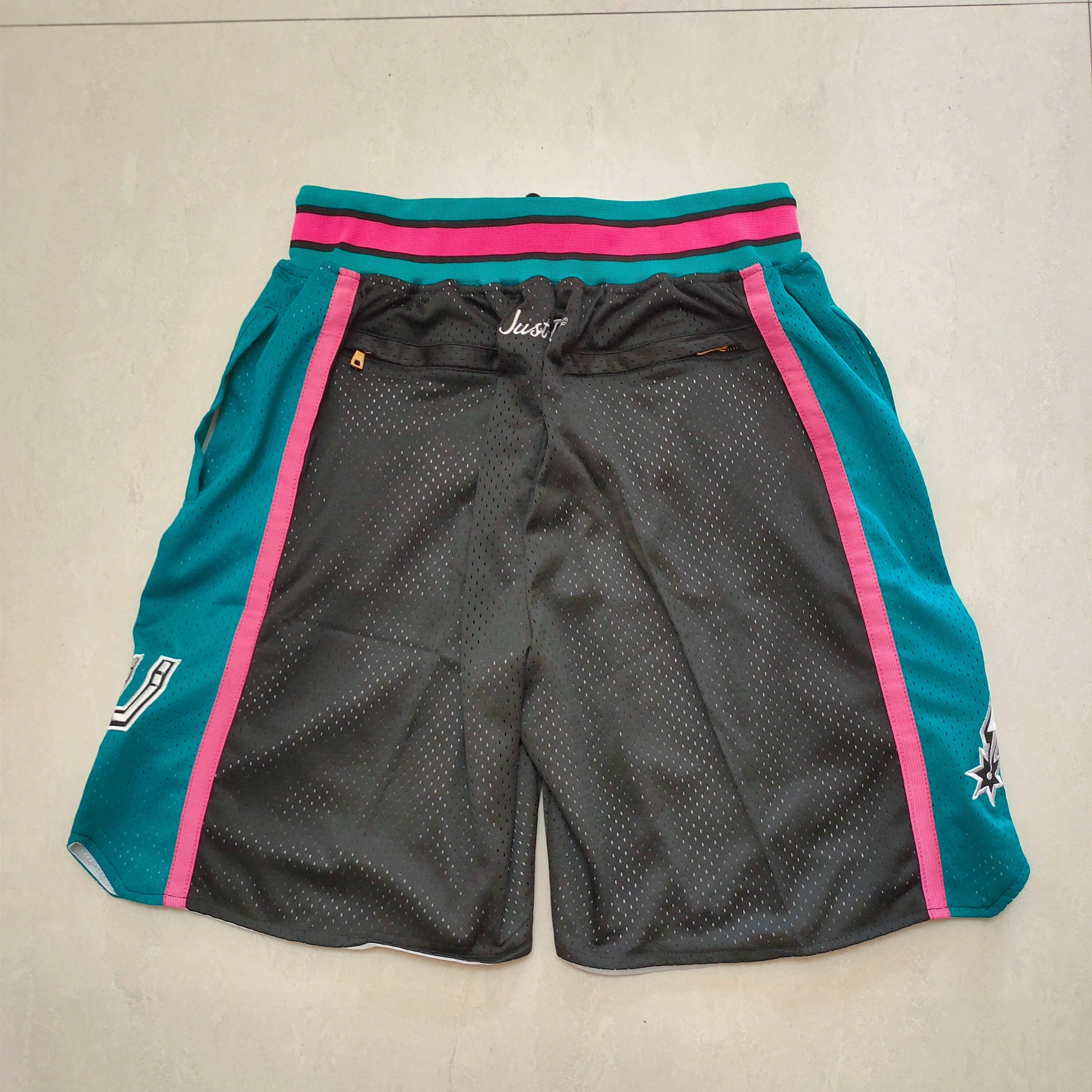 San Antonio Spurs black pocket pants