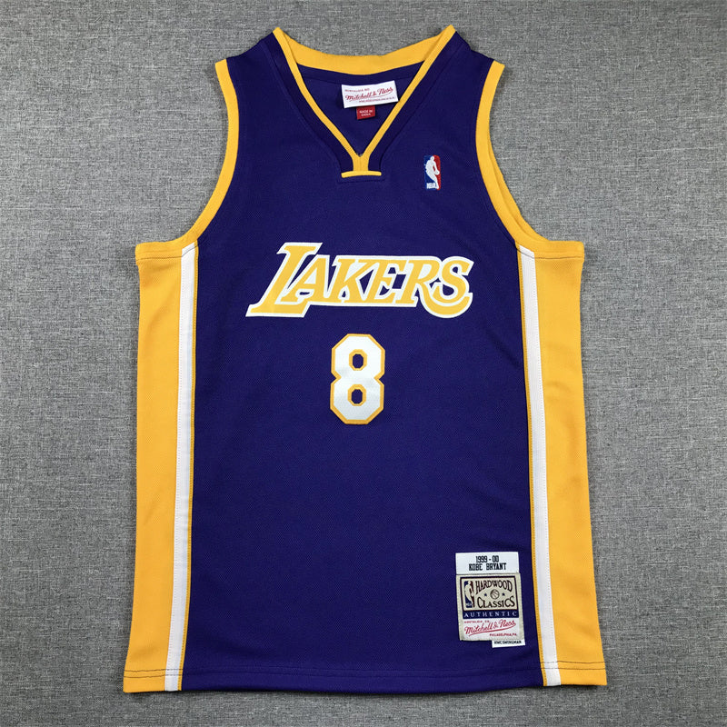 Youth Kobe Bryant Los Angeles Lakers #8 Embroidered  Jersey