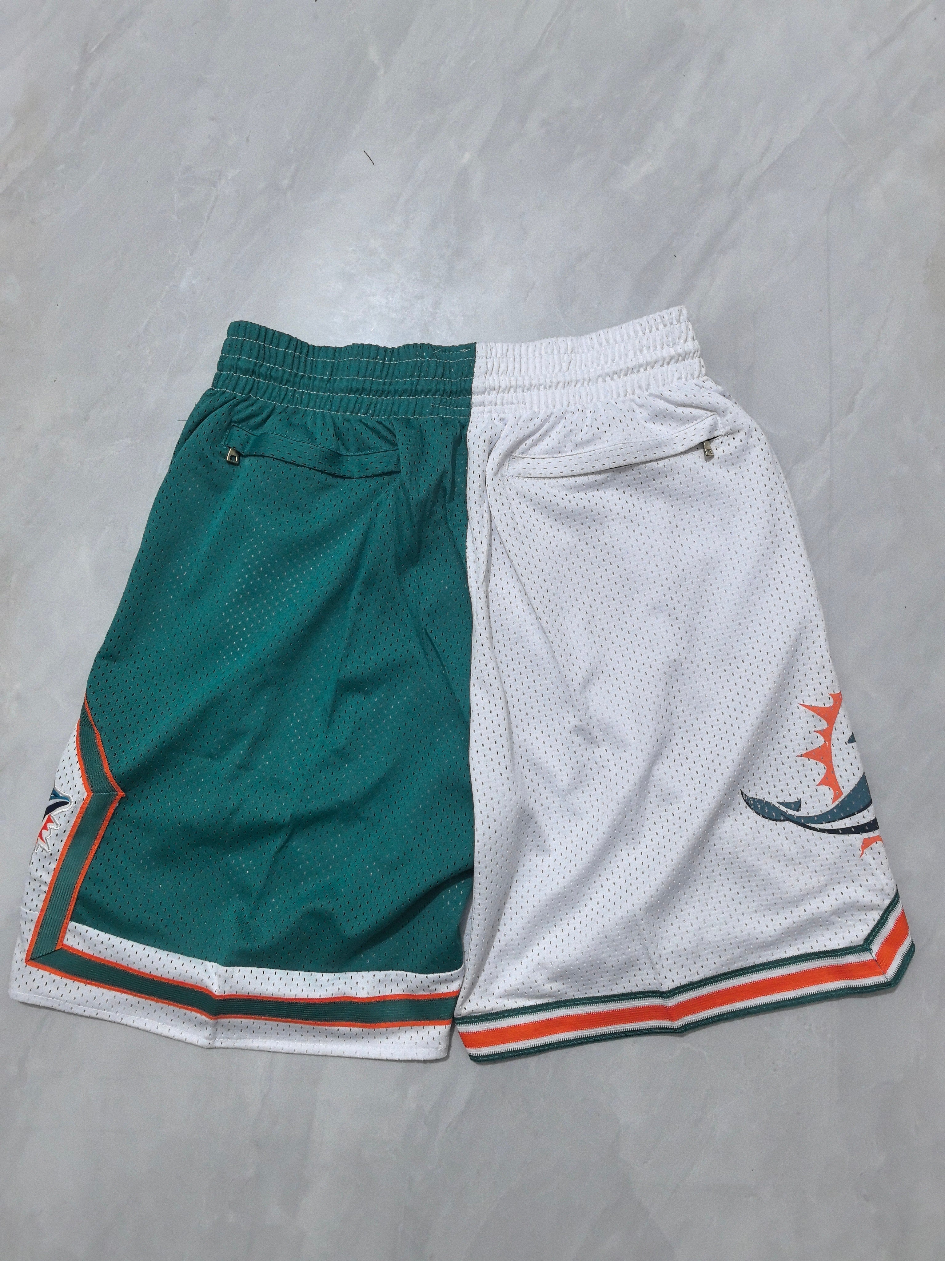 Miami Dolphins Patchwork Pocket Shorts
