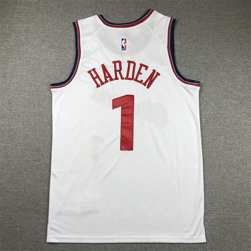 LA Clippers James Harden #1 City Edition Swingman Jersey - Embroidered