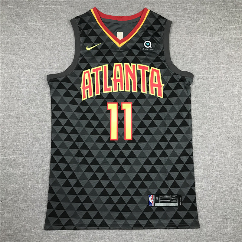 Atlanta Hawks Trae Young #11 City Edition Set — Embroidered Jersey