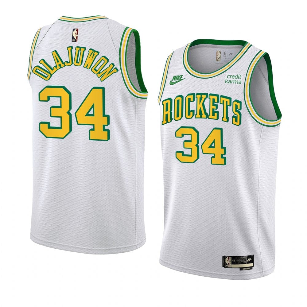 Hakeem Olajuwon Houston Rockets 2022-23 Classic Jersey
