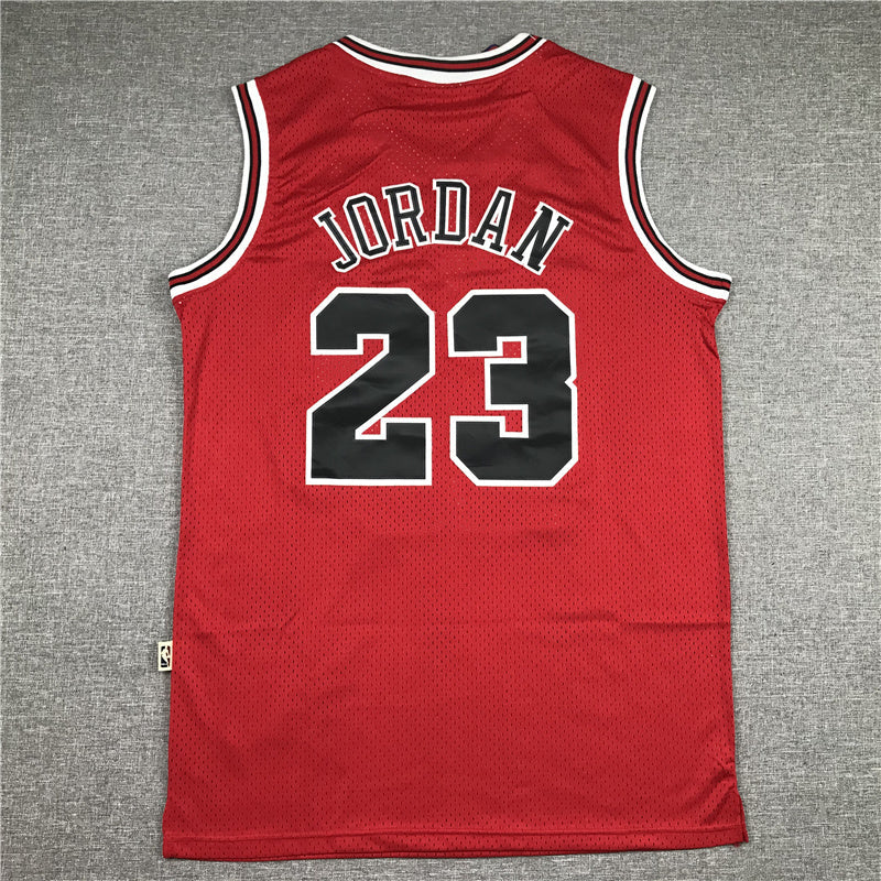 Chicago Bulls Michael Jordan #23 1997-98 Finals Throwback - Embroidered