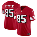 George Kittle #85 San Francisco 49ers Thorwback Vapor F.U.S.E. Limited Red Jersey