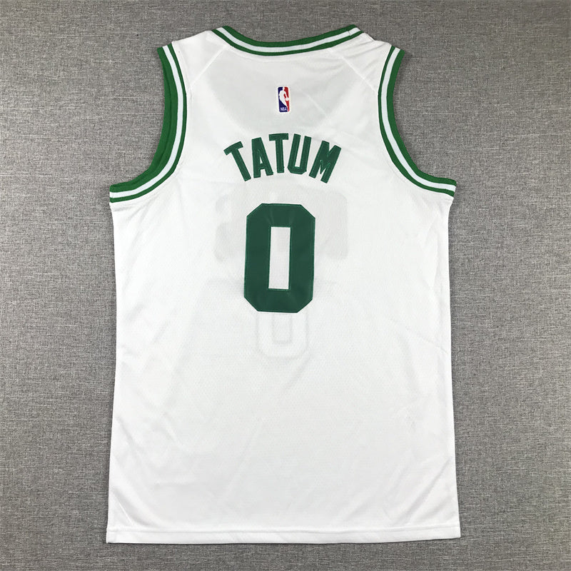 Youth Jayson Tatum Boston Celtics #0 Embroidered Jersey