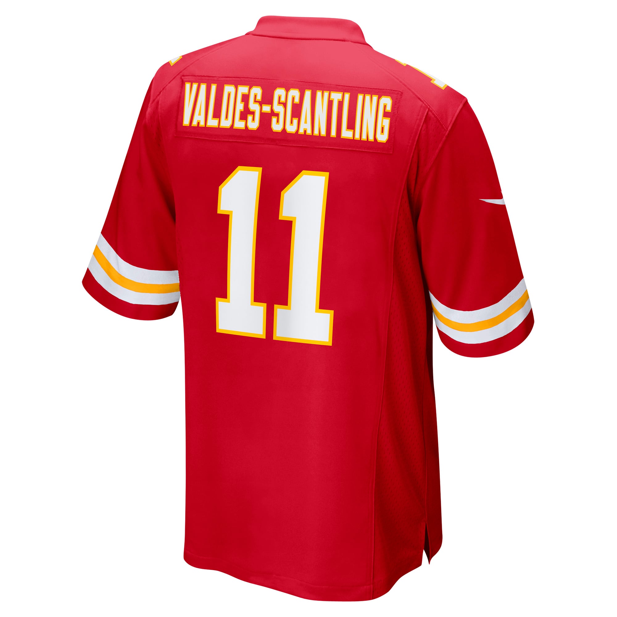 Marquez Valdes-Scantling Kansas City Chiefs Nike Super Bowl LVII Patch Game Jersey - Red