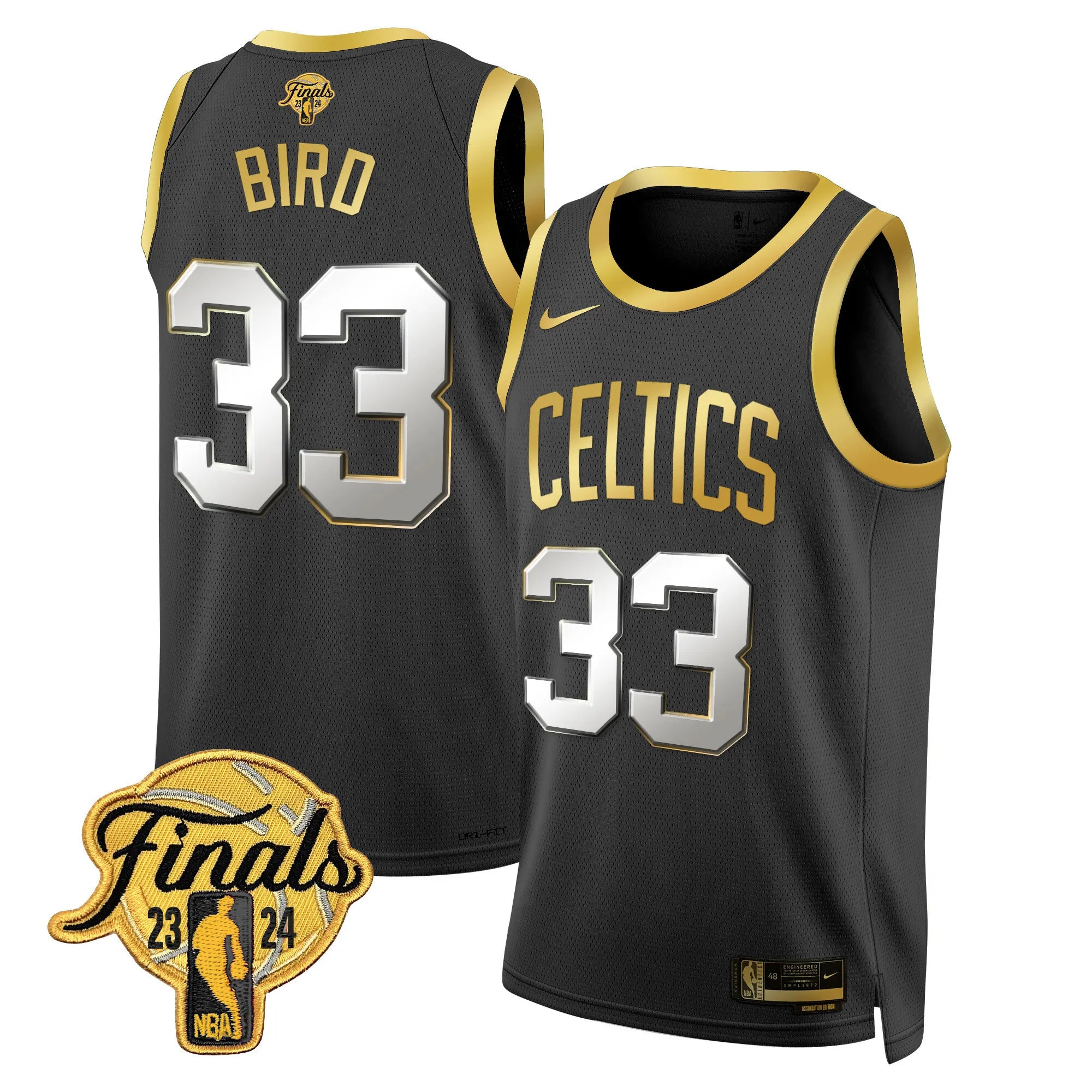 Men’s Boston Celtics 2024 Finals Patch Jersey
