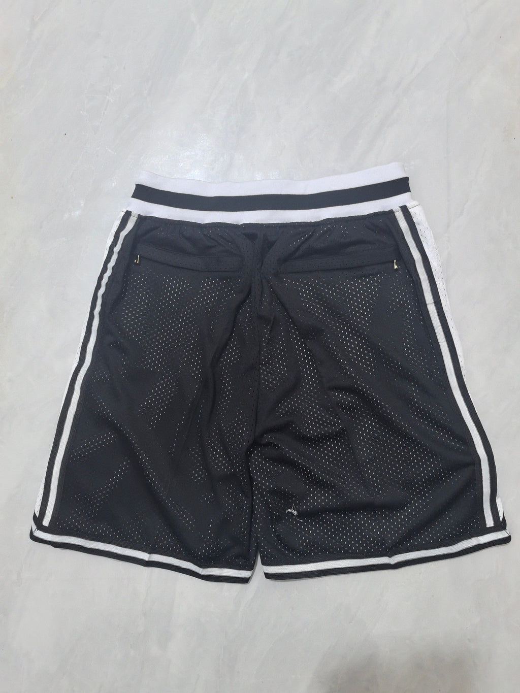 Movie Version Black Pocket Shorts
