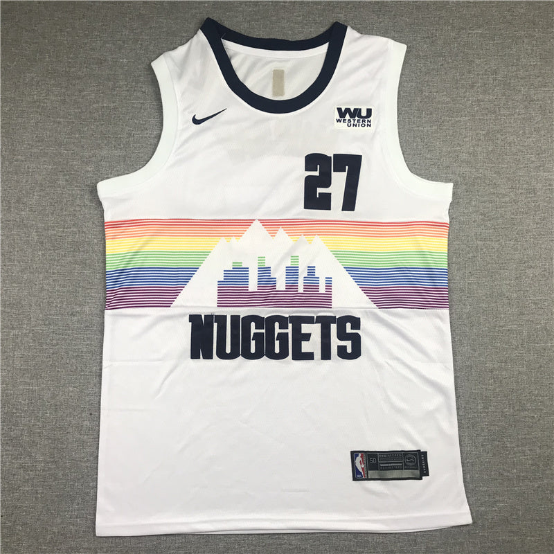 Denver Nuggets Jamal Murray #27 City Edition — Embroidered Jersey