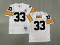 Mens Merril Hoge#33 white‌ Pittsburgh Steelers Vintage Throwback Jersey