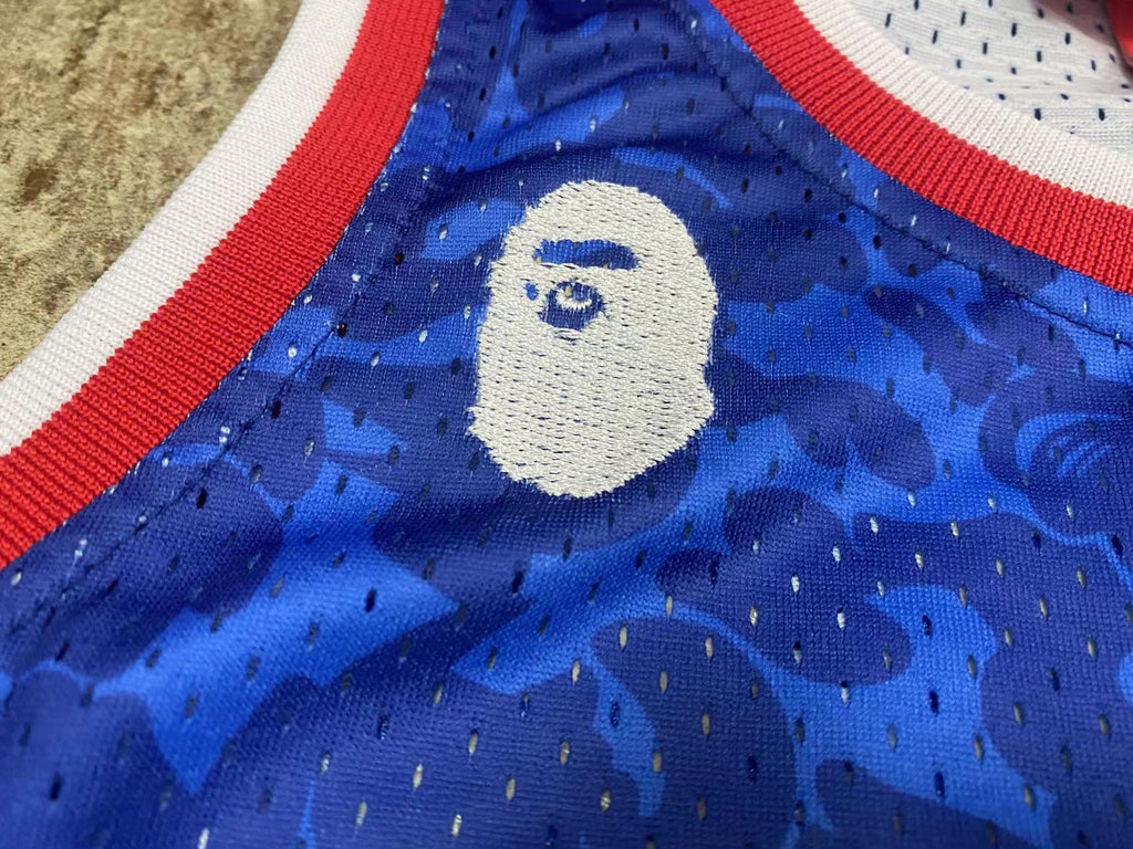 BROOKLYN NETS BAPE  Blue 93 MN
