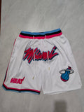 Miami Heat White City Edition Pocket Pants