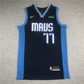 Dallas Mavericks Luka Doncic #77 City Edition Swingman Jersey — Embroidered
