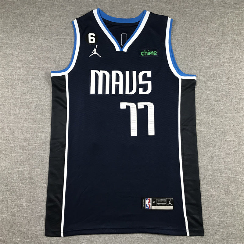 Dallas Mavericks Luka Doncic #77 City Edition Swingman Jersey — Embroidered Announced