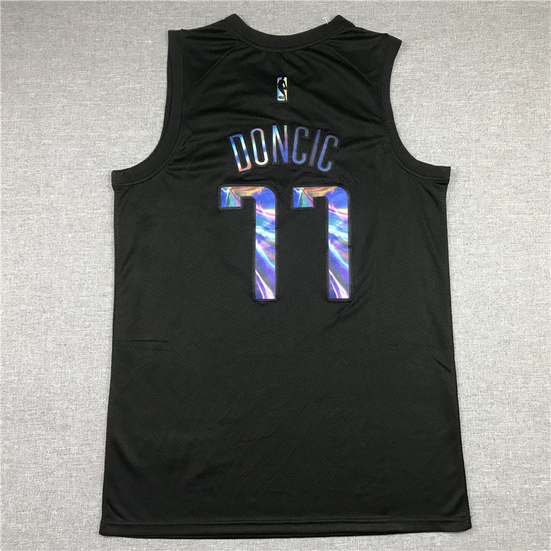 Dallas Mavericks Luka Doncic #77 City Edition Swingman Jersey — Embroidered