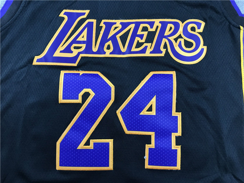 Kobe Bryant #24 Los Angeles Lakers "Retirement Edition" Embroidered Jersey