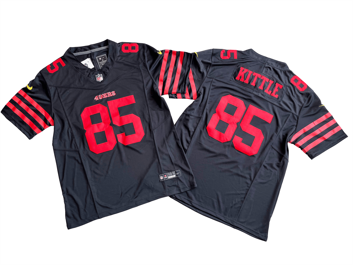 San Francisco 49ers 85# George Kittle Vapor F.U.S.E. Limited Jersey