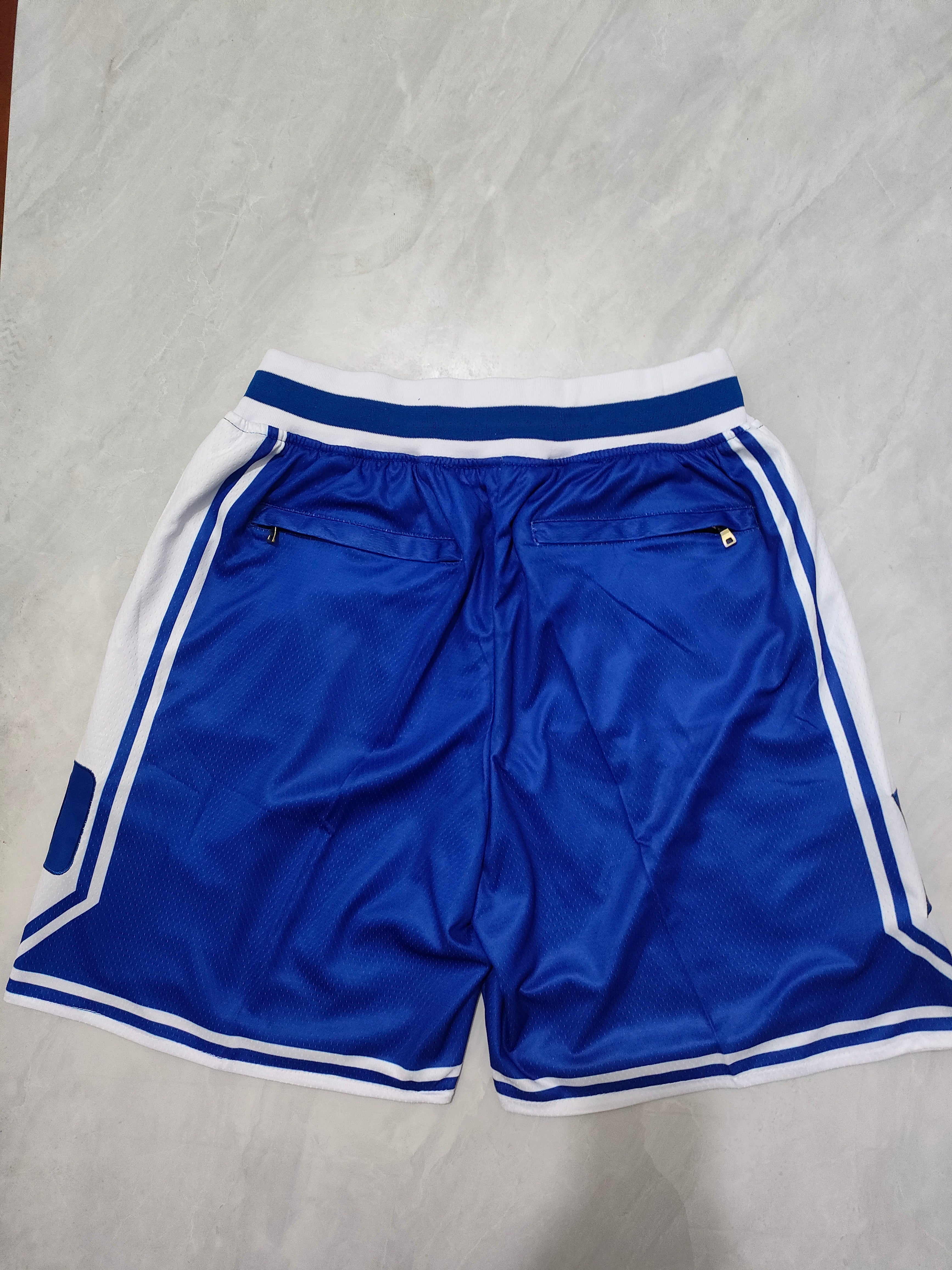 NCAA Duke University Blue Pocket Shorts