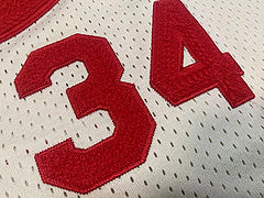 Houston Rockets  #34 Olajuwon White MN
