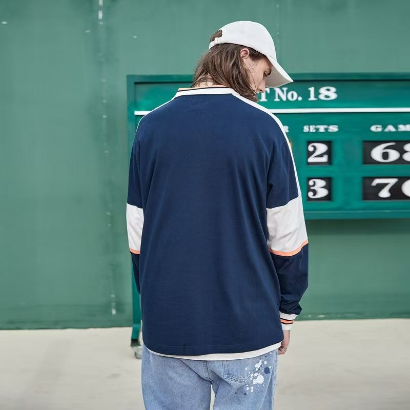 Bears Retro Long-Sleeve Athletic Training Jersey