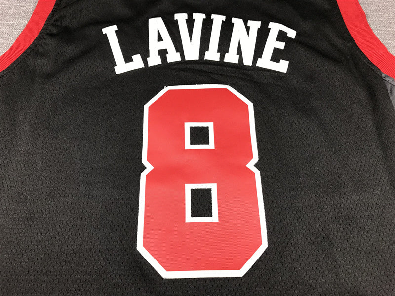 Chicago Bulls Zach LaVine #8 2024 City Edition Swingman Jersey – Embroidered