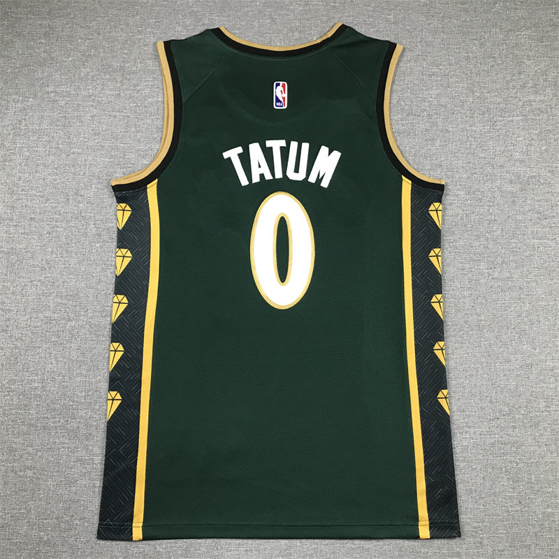 Boston Celtics Jaylen Brown #7 2023City Edition Swingman Jersey - Embroidered