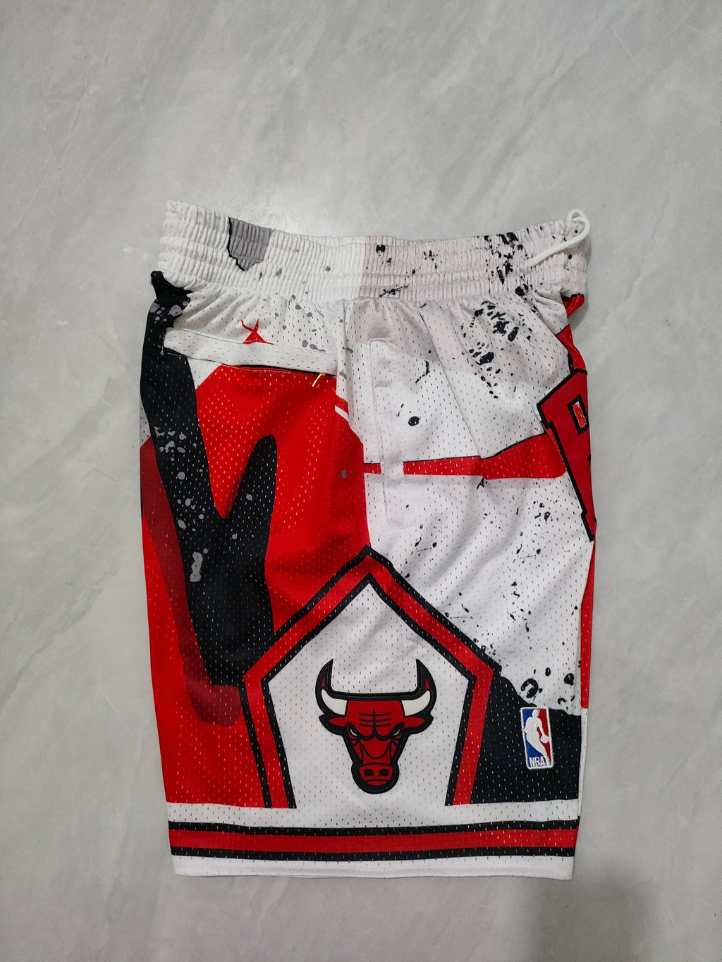 Chicago Bulls White Swingman Pocket Shorts
