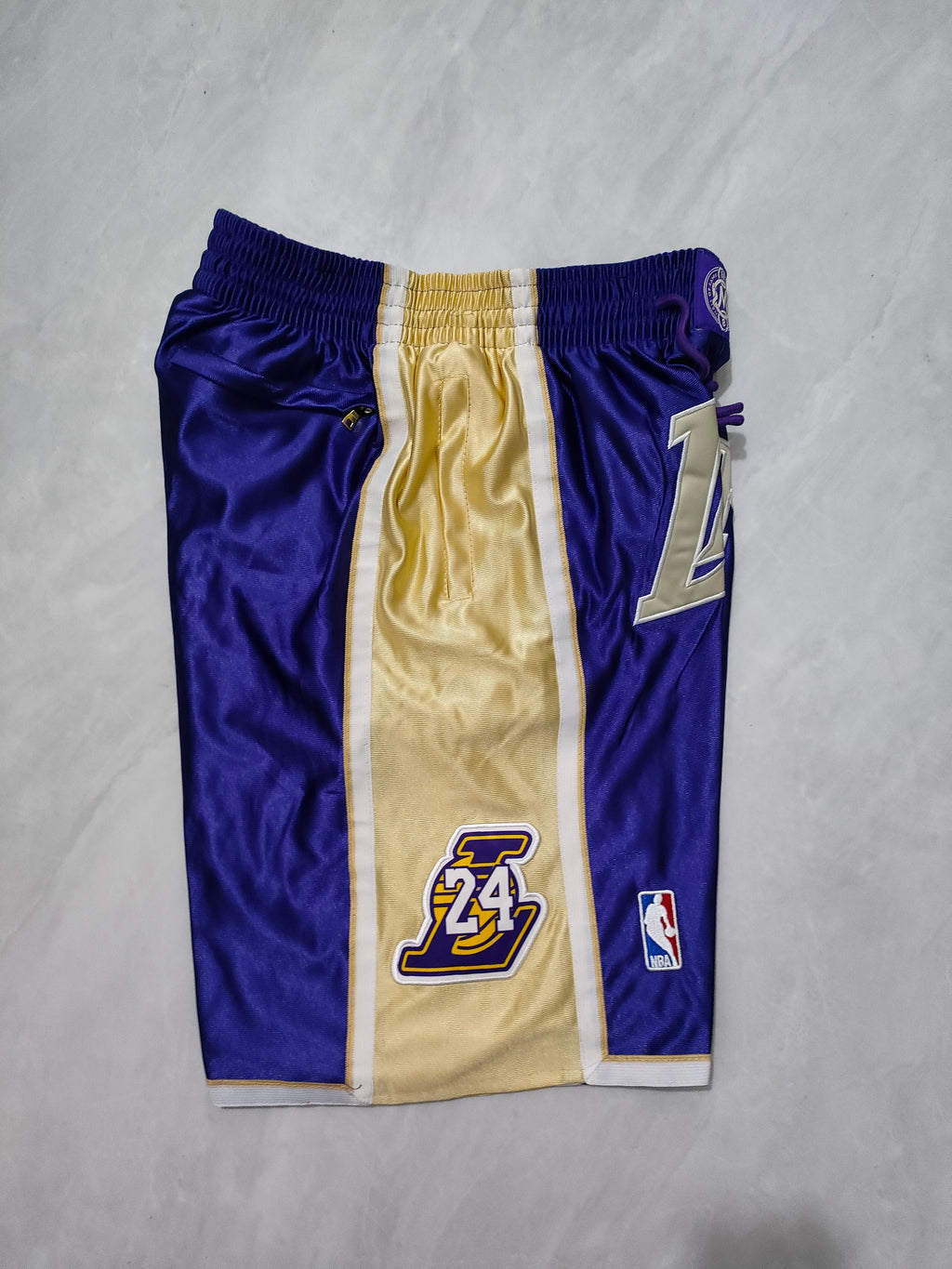 Los Angeles Lakers Kobe Hall of Fame Purple Pocket Shorts