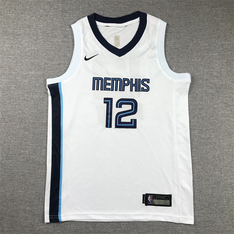 Youth Ja Morant Memphis Grizzlies #12 Association Edition Embroidered  Jersey