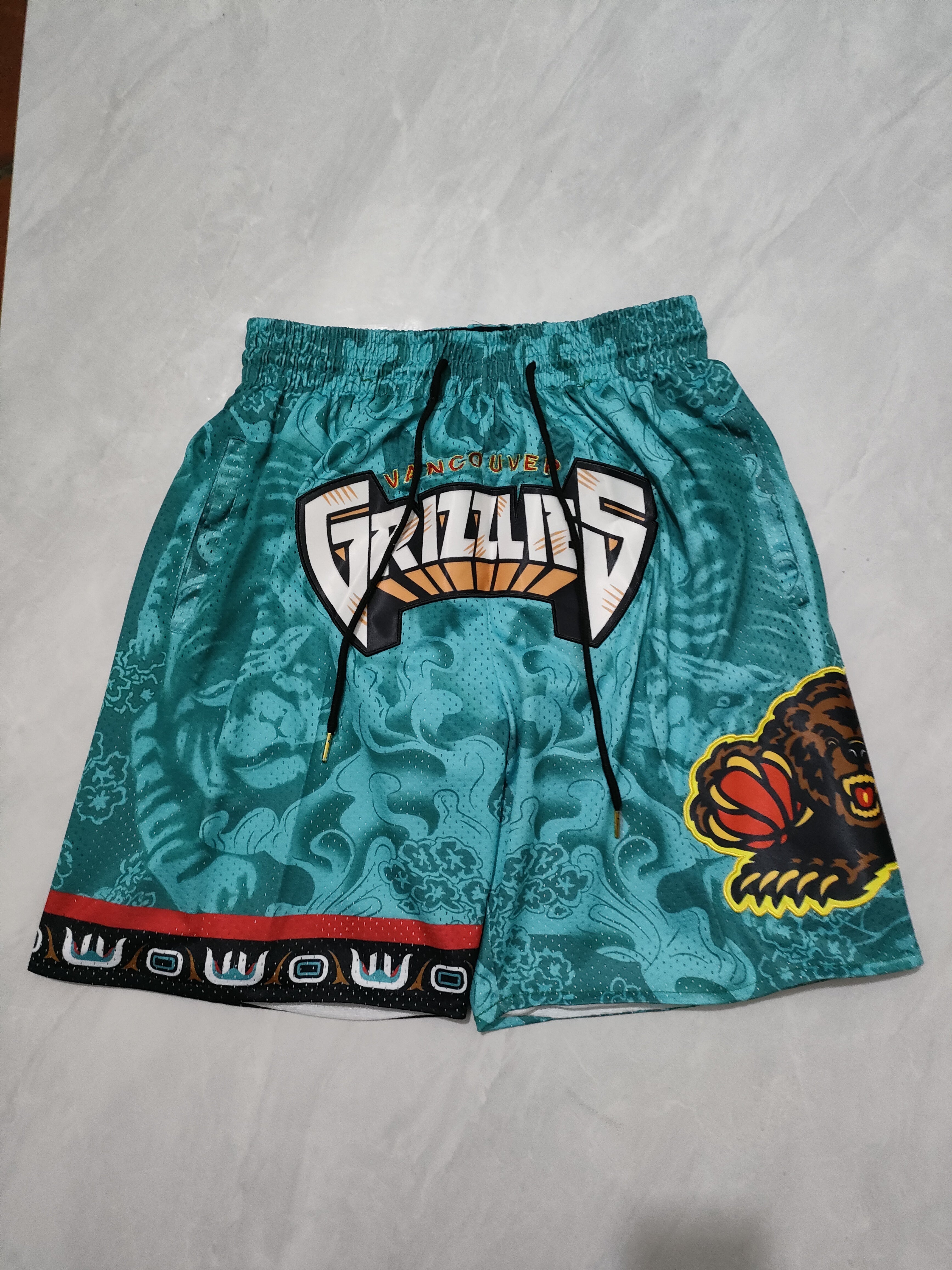Vancouver Grizzlies Tiger Year Limited Edition Pocket Shorts