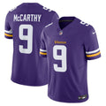 J.J. McCarthy Minnesota Vikings Nike Vapor F.U.S.E. Limited Jersey - Purple