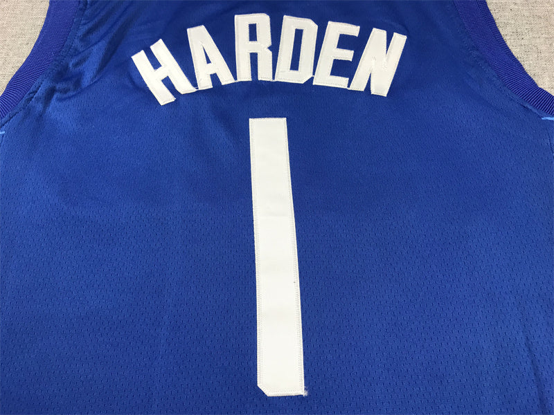 LA Clippers James Harden #1 City Edition Swingman Jersey - Embroidered