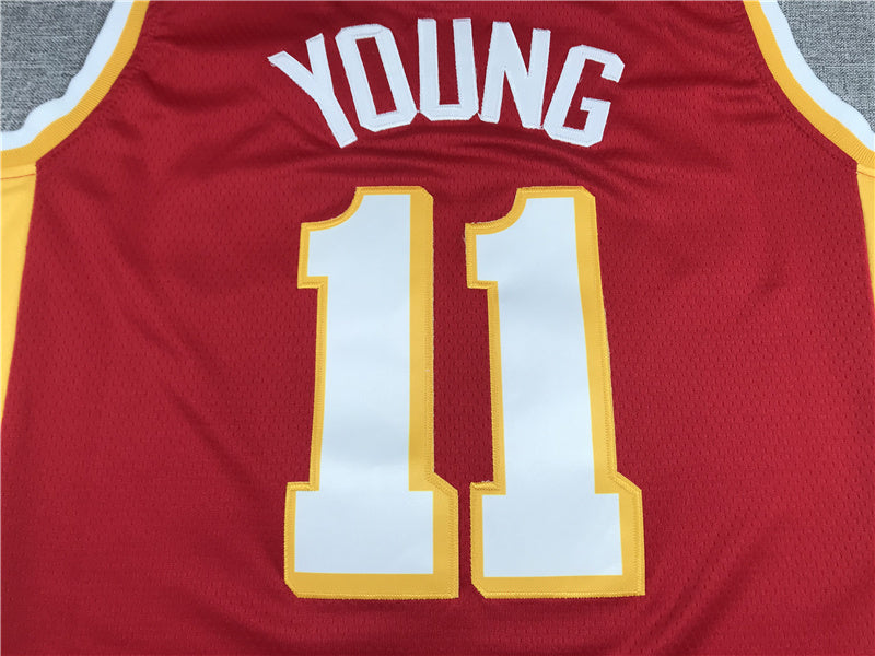 Men's Atlanta Hawks Trae Young #11 City Edition  Swingman Jersey - Embroidered