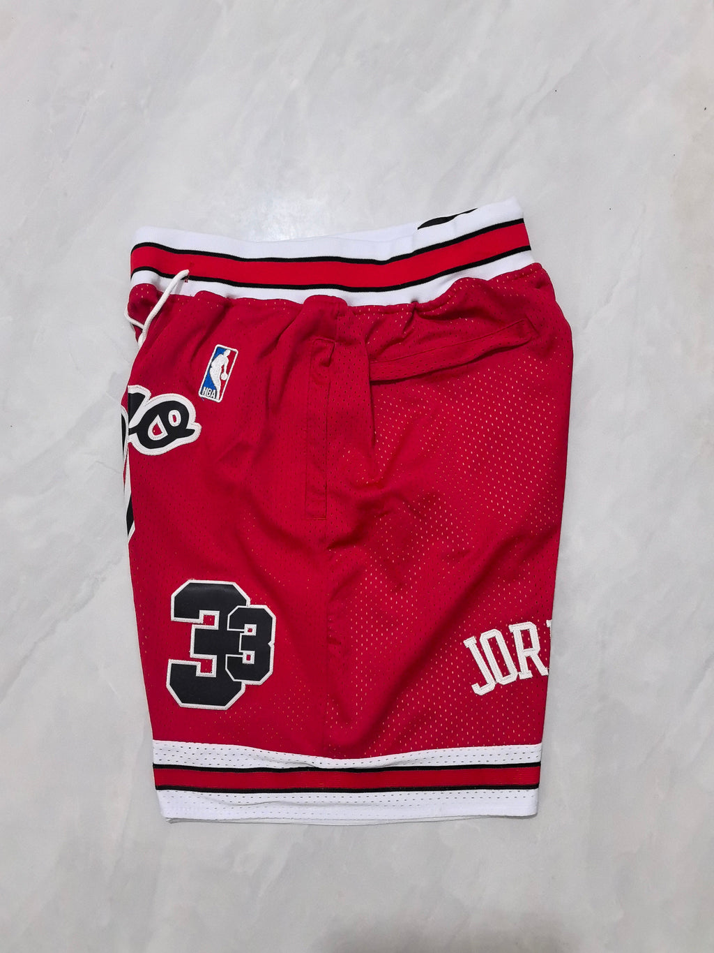 Chicago Bulls Red Retro Pocket Shorts