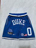NCAA Duke Blue Devils Blue Retro Pocket Shorts