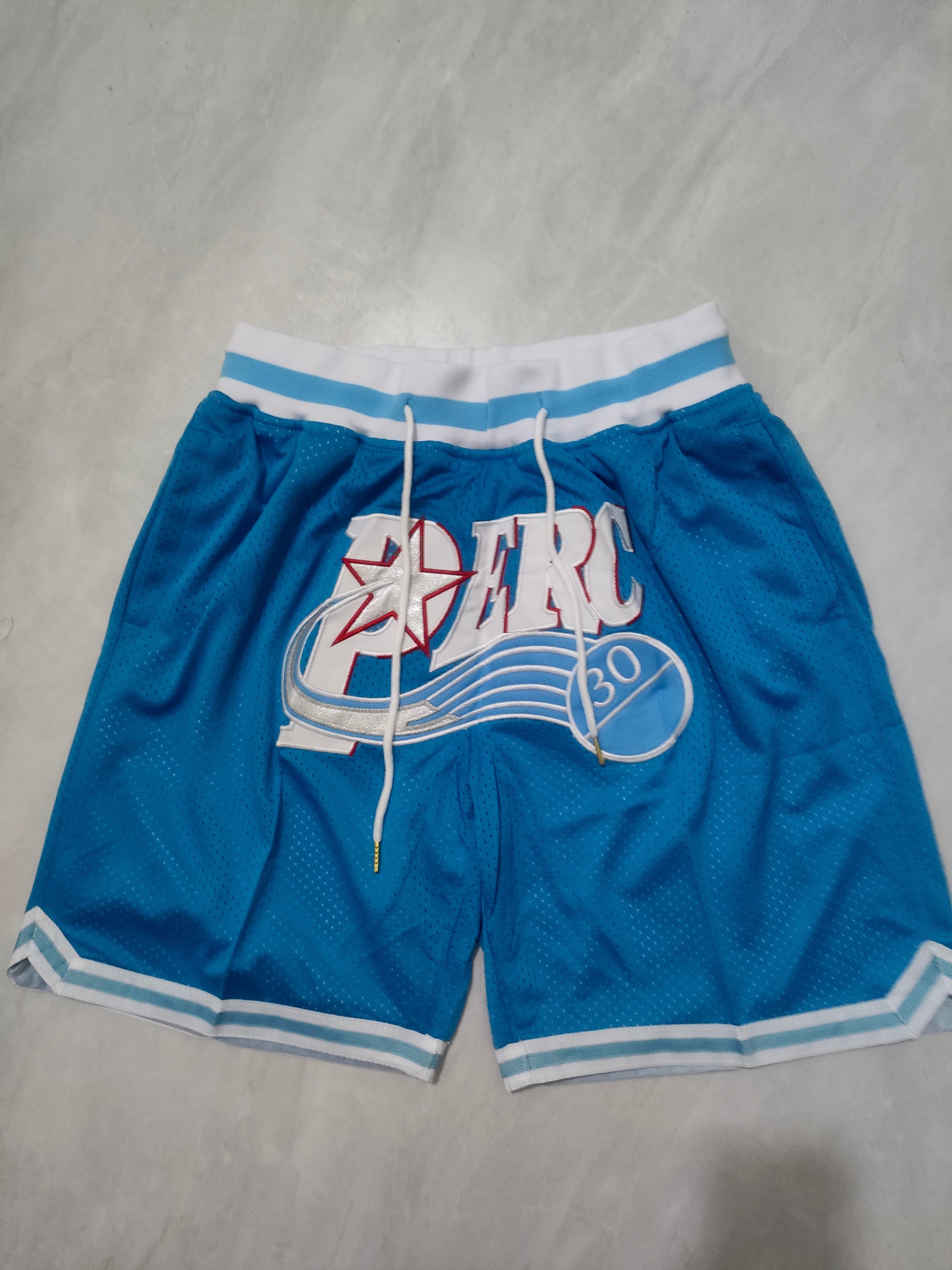Movie Version Blue Pocket Shorts