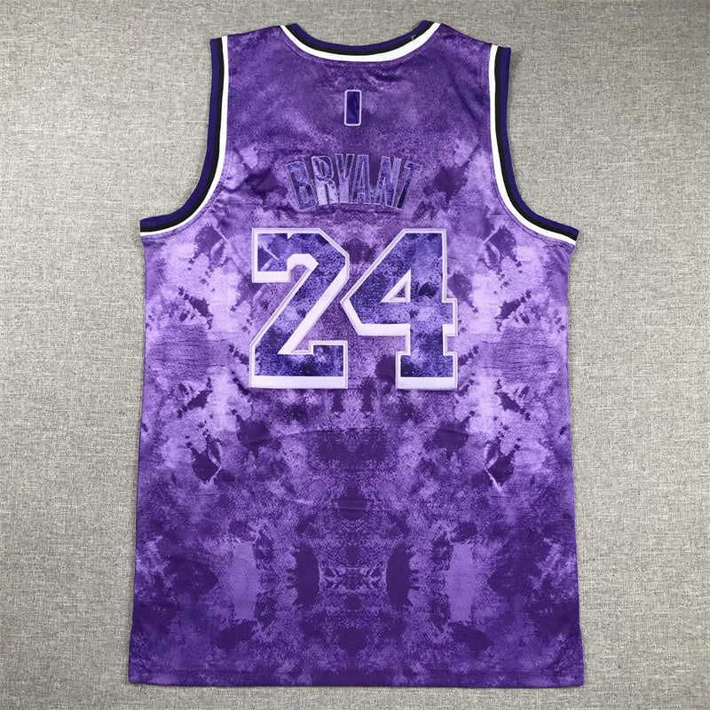 Kobe Bryant #24 Los Angeles Lakers City Edition Swingman Jersey - Embroidered