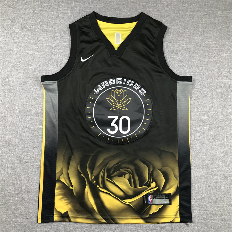 Youth Stephen Curry Golden State Warriors #30  City Edition Embroidered  Jersey
