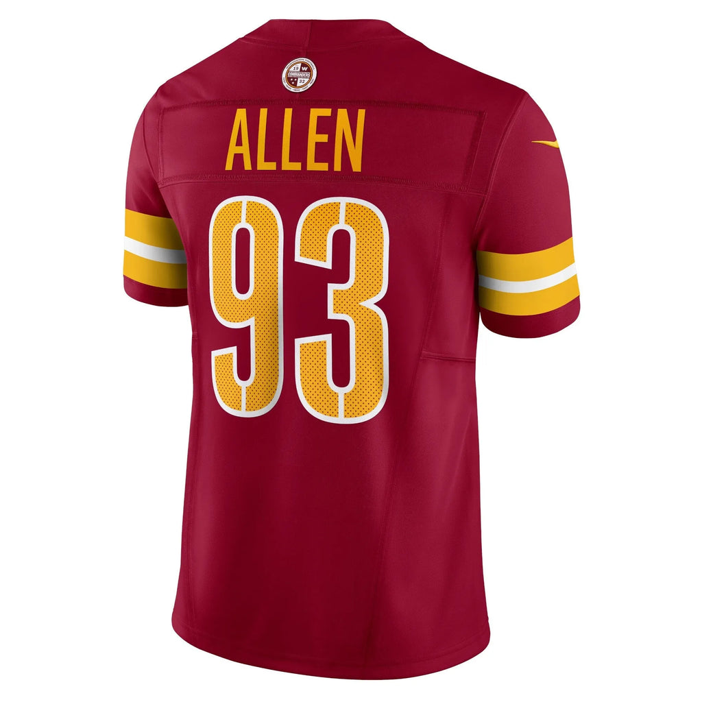 Jonathan Allen Washington Commanders  Vapor F.U.S.E. Limited Jersey - Burgundy